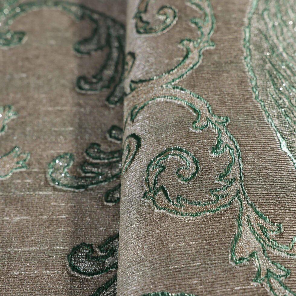 Damask Wallpaper Green Code 1312-4 - Image 3