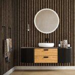 Plain Strip Design  Wallpaper Code 23211-2 - Image 2
