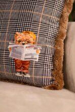 Cushion Collection Velvet  Gray EY261 - Image 3