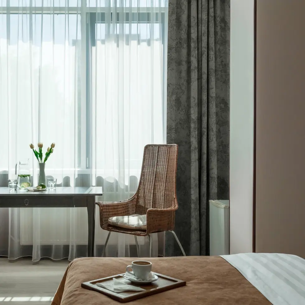 AdaHome Eyelet Curtains Collection Available in a Variety of Martials and Multicoloured - Code P215 - Image 4
