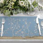 Blue Placemat Collection. Code ASK2131
