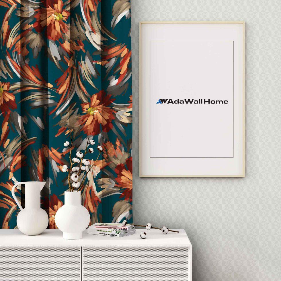 AdaHome Eyelet Curtains Collection Available in a Variety of Martials and Multicoloured - Code P205