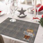 Gray Placemat Collection. Code ASK2105