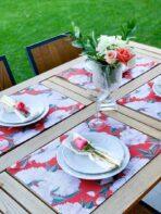 White, Red Placemat Collection. Code ASK2102 - Image 4