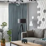 AdaHome Eyelet Curtains Collection Available in a Variety of Martials and Multicoloured - Code P213