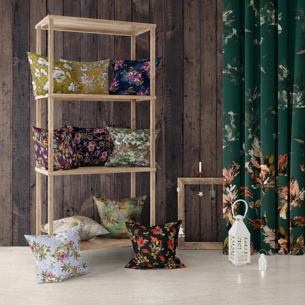 AdaHome Eyelet Curtains Collection Available in a Variety of Martials and Multicoloured - Code P209 - Image 2