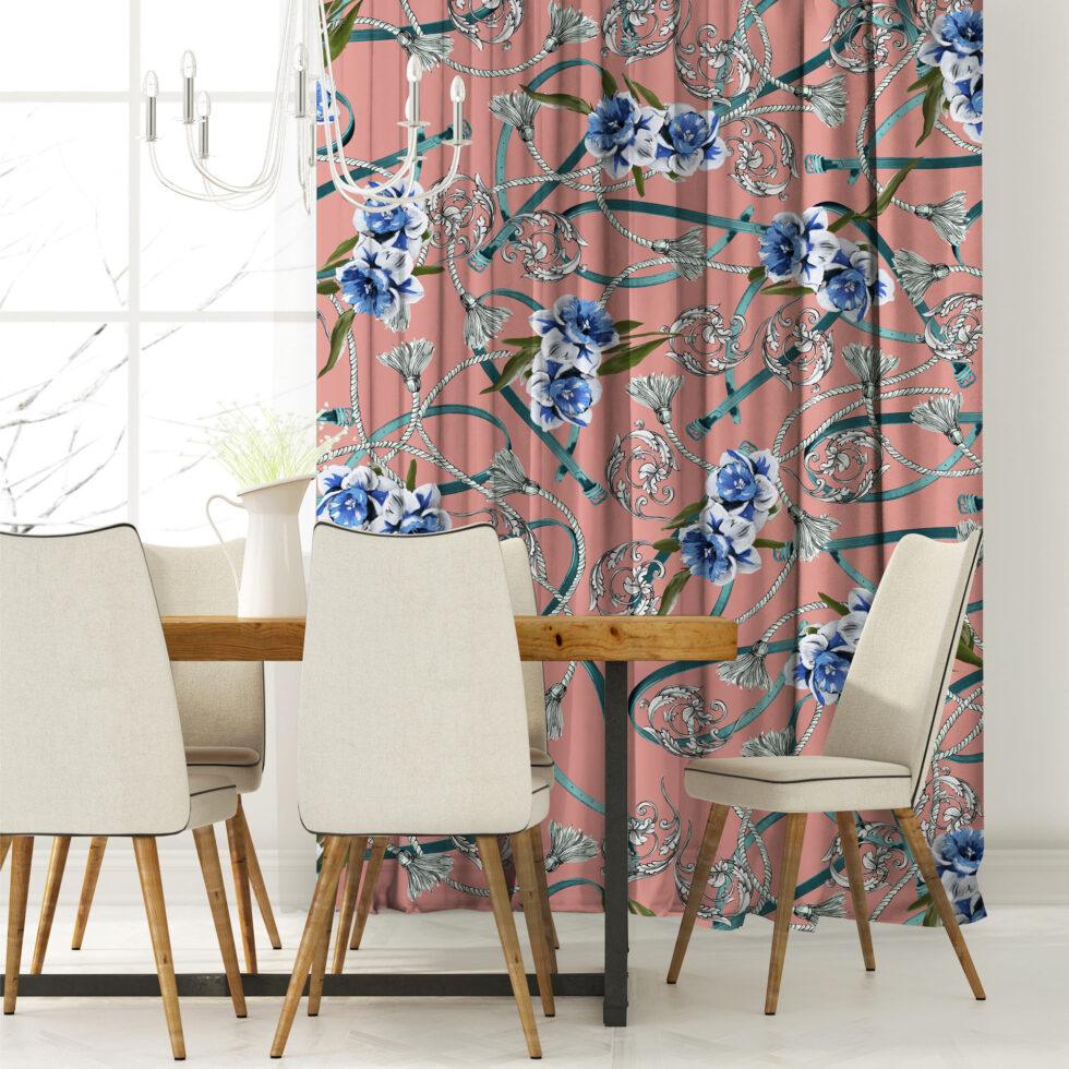 AdaHome Eyelet Curtains Collection Available in a Variety of Martials and Multicoloured - Code P210