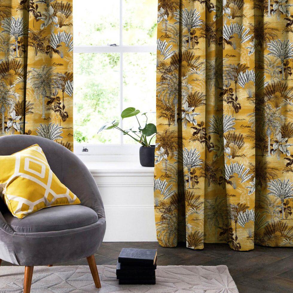 AdaHome Eyelet Curtains Collection Available in a Variety of Martials and Multicoloured - Code P208