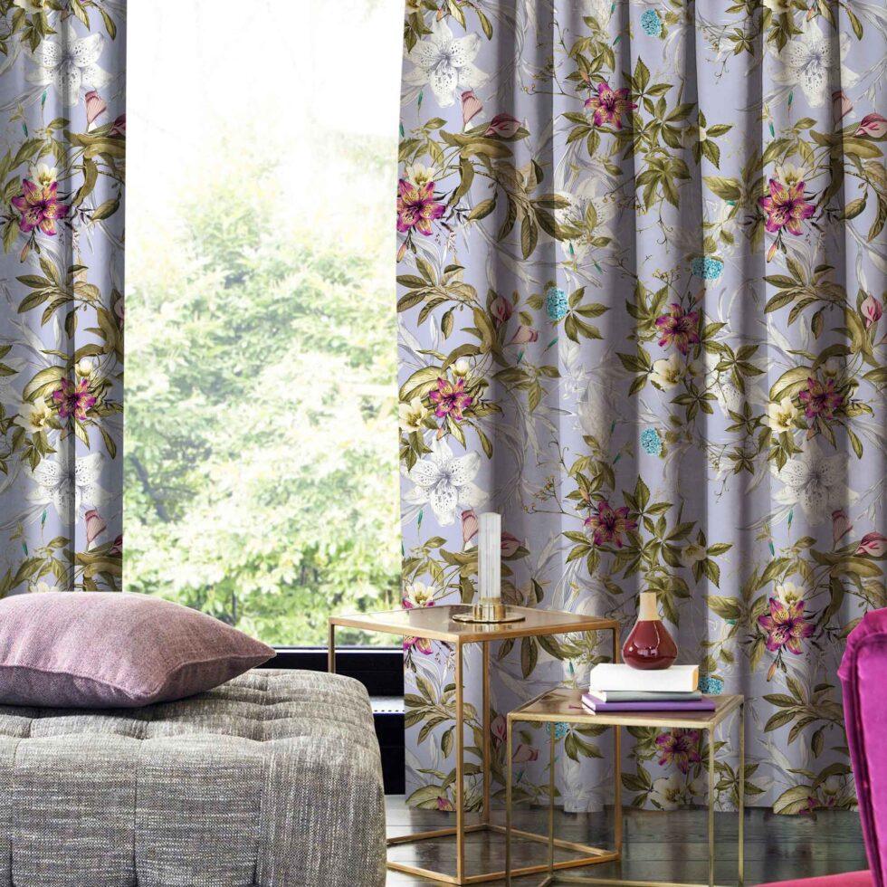 AdaHome Eyelet Curtains Collection Available in a Variety of Martials and Multicoloured - Code P206