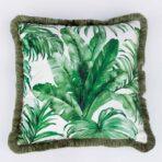 Cushion Collection White, Green Code EY102