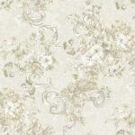 Modern Floral Wallpaper White Code 1008-1