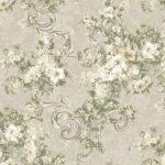 Modern Floral Wallpaper Beige Cream Code 1008-3