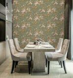 Modern Floral Wallpaper Cream Code 1008-2 - Image 3
