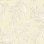 Leaf Pattern Wallpaper White Code 1012-1