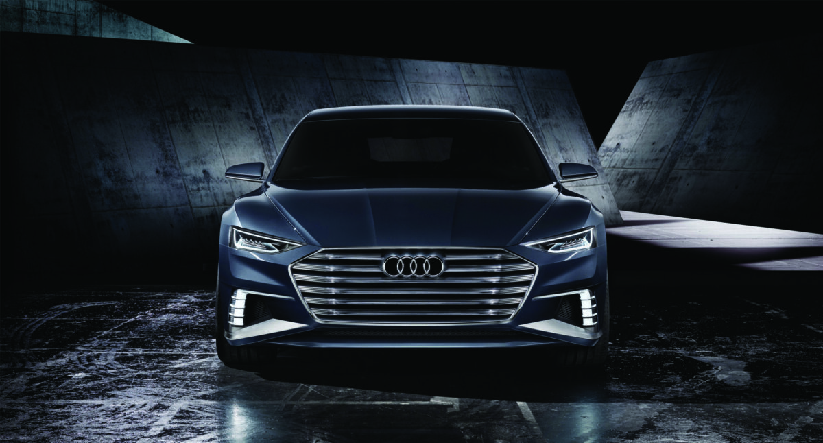 Audi Saloon Mural WALLPAPER, Available in Various Paper Texture, Code M1056. 105 CM WIDE ROLL PANELS. - Image 1