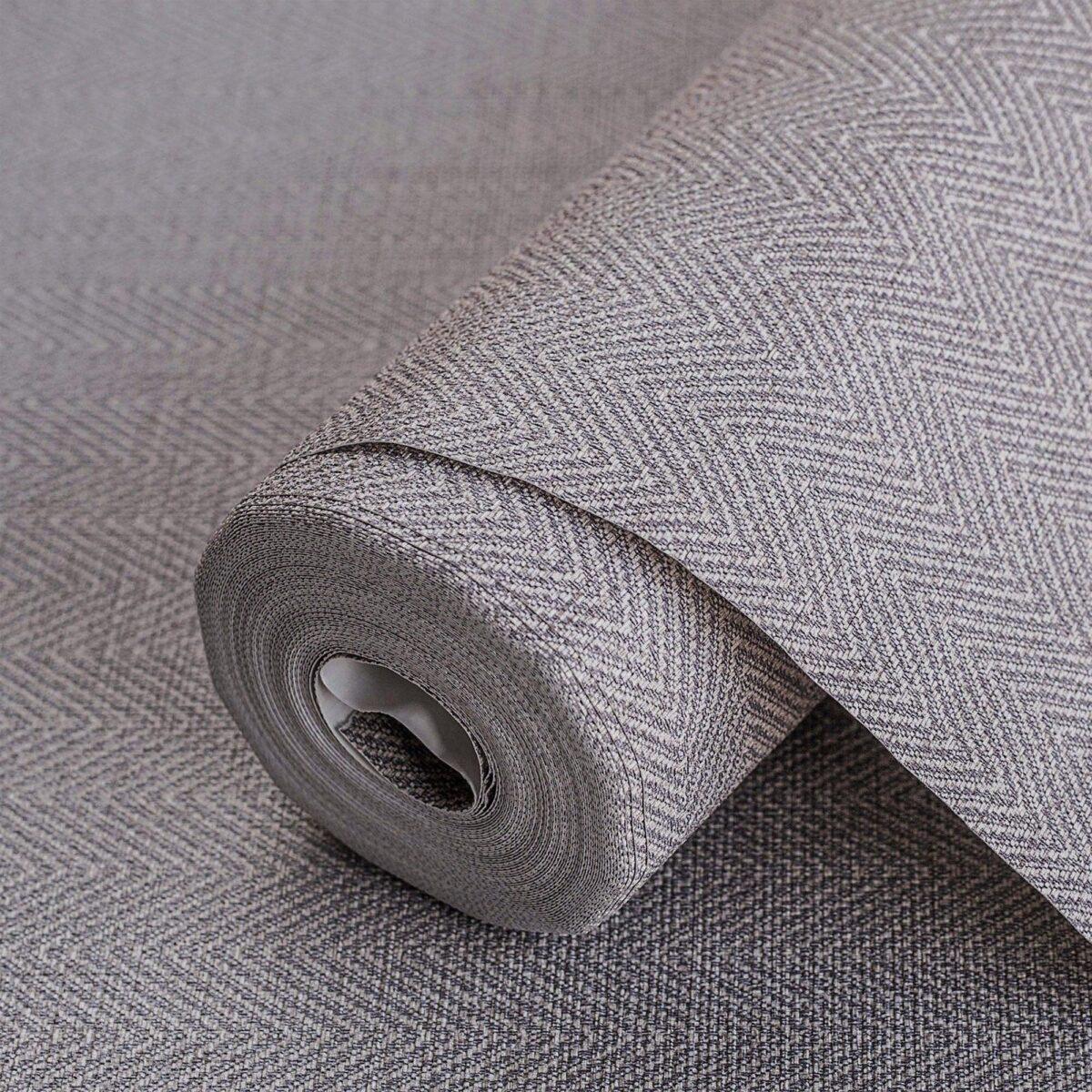 Modern Design Wallpaper Dark Gray Code 1104-7 - Image 1