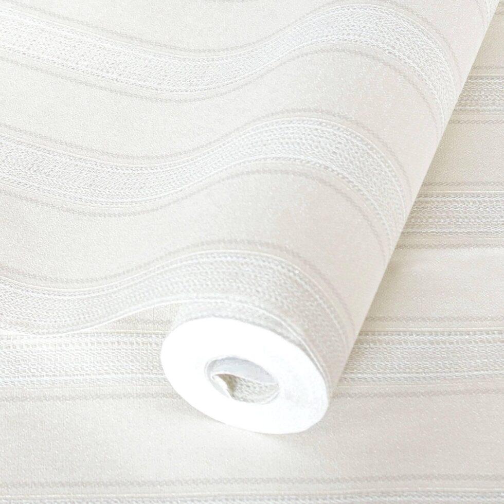 Straight Line Wallpaper Silver Code 1306-2