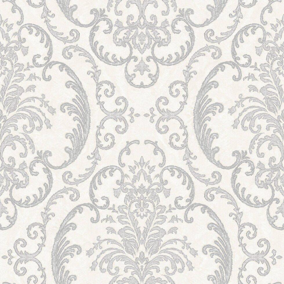 Damask Wallpaper White Code 1312-1 - Image 5