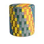 Multicoloured Pouf Collection. Code PUF343