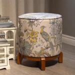 Pouffe Collection With Tray Multicoloured With Tray. Code PUF102