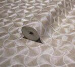 Geometric Design Wallpaper Beige Code 23201-4