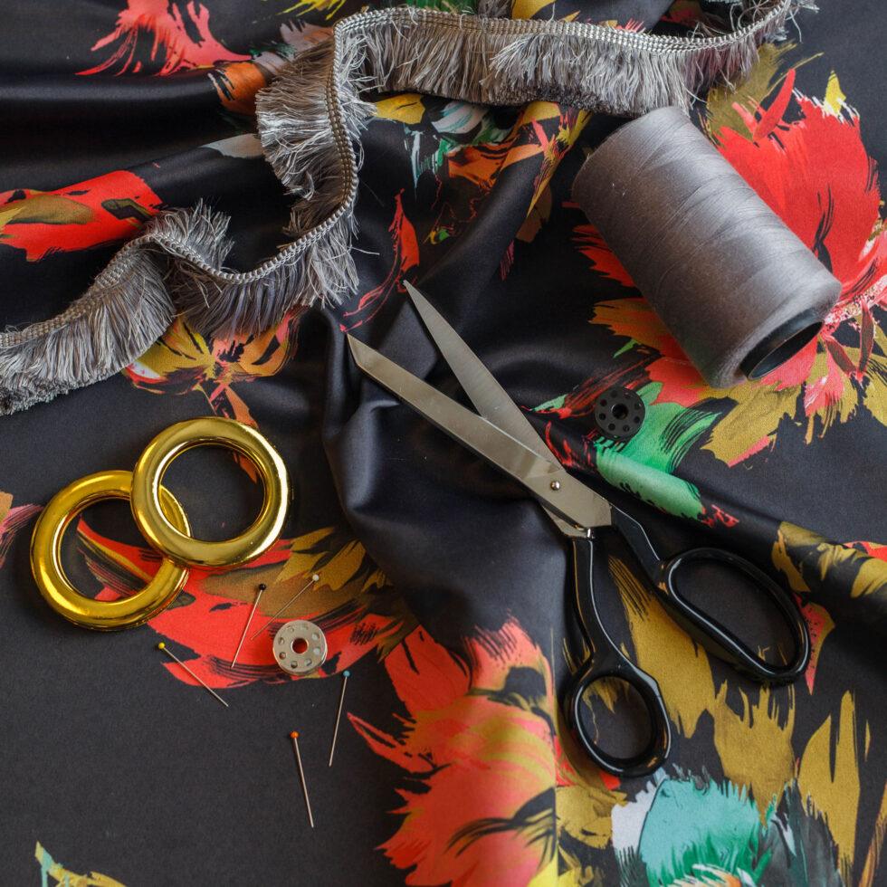 AdaHome Eyelet Curtains Collection Available in a Variety of Martials and Multicoloured - Code P209 - Image 4