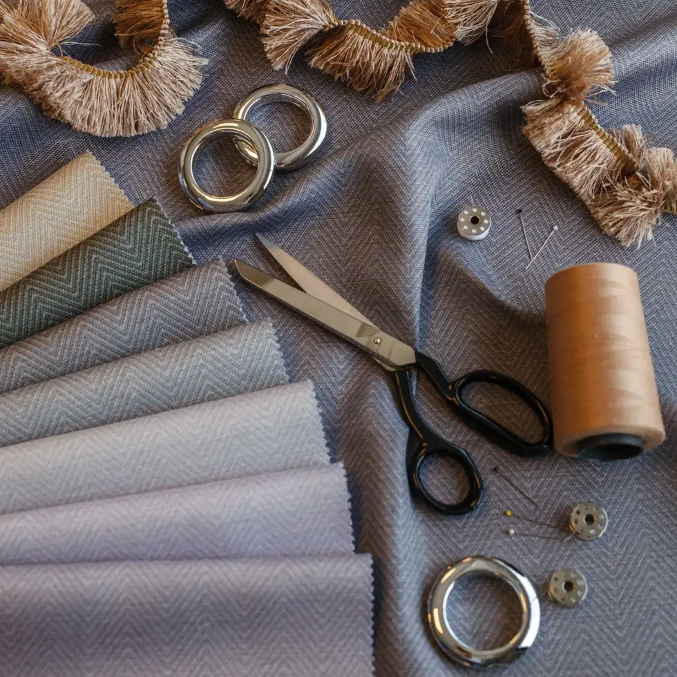 AdaHome Eyelet Curtains Collection Available in a Variety of Martials and Multicoloured - Code P214 - Image 2