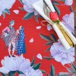 White, Red Placemat Collection. Code ASK2102