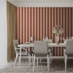 Striped Wallpaper Red Code 3704-9 - Image 2