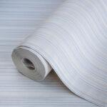 Small Delicate Striped Wallpaper Gray Code 3705-3
