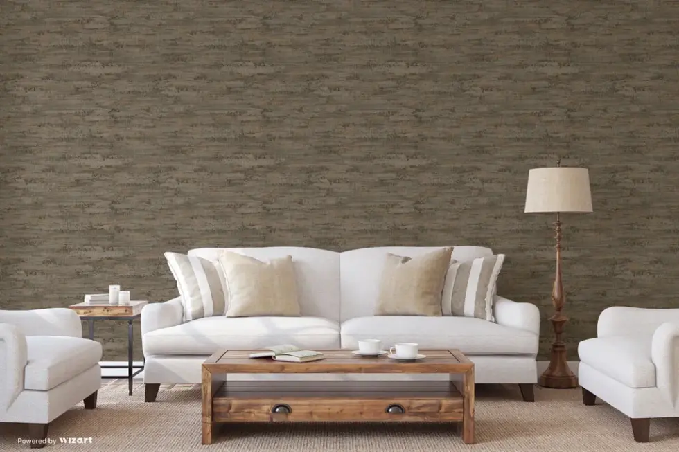 Natural Cliff Stone Inspired Abstract Pattern Wallpaper Brown Code 3708-4 - Image 5