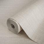 Fabric Pattern Wallpaper Beige Code 3711-3
