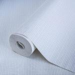 Plain Fine Textile Texture Pattern Wallpaper White Code 3718-1