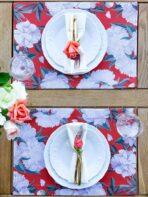 White, Red Placemat Collection. Code ASK2102 - Image 3