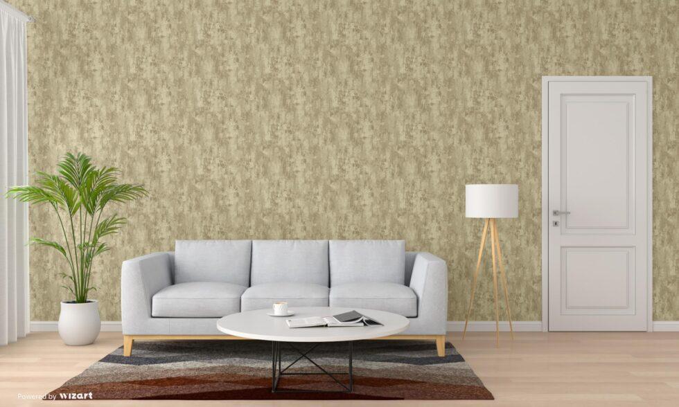 Textured Abstract Pattern Wallpaper Beige Code 4707-4 - Image 2