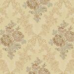 Classic Floral Damask ornament wallpaper Dark Beige Code 5802-2
