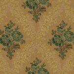 Classic Floral Damask Ornament Wallpaper Brown Dark Code 5802-5