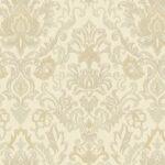 Bold Classical Damask design wallpaper Light Beige Code 5804-2
