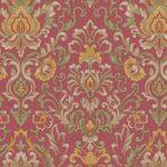Bold Classical Damask design wallpaper PinkRed Code 5804-5