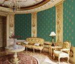 Classic delicate ornament wallpaper Light Blue Code 5807-3 - Image 3