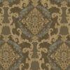 Damask pattern wallpaper Brown Code 6802-5