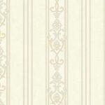 Classic striped ornament wallpaper Light Cream Code 6805-1