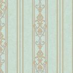 Classic striped ornament wallpaper BlueGray Code6805-6