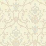 Classical ornament wallpaper Light Cream Code 6806-1