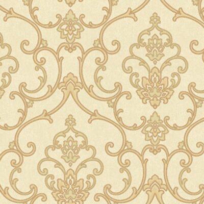 Classical ornament wallpaper Light Gold Code 6806-3