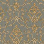 Classical ornament wallpaper Gold Gray Code 6806-5