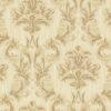 Damask rich ornament wallpaper Gold Cream Code 6808-2
