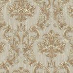 Damask rich ornament wallpaper Brown Beige Code 6808-3