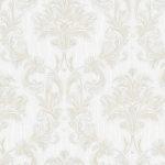 Damask rich ornament wallpaper Faded Beige Code 6808-6