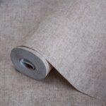 Smooth linen textile texture wallpaper Beige Code 7816-7
